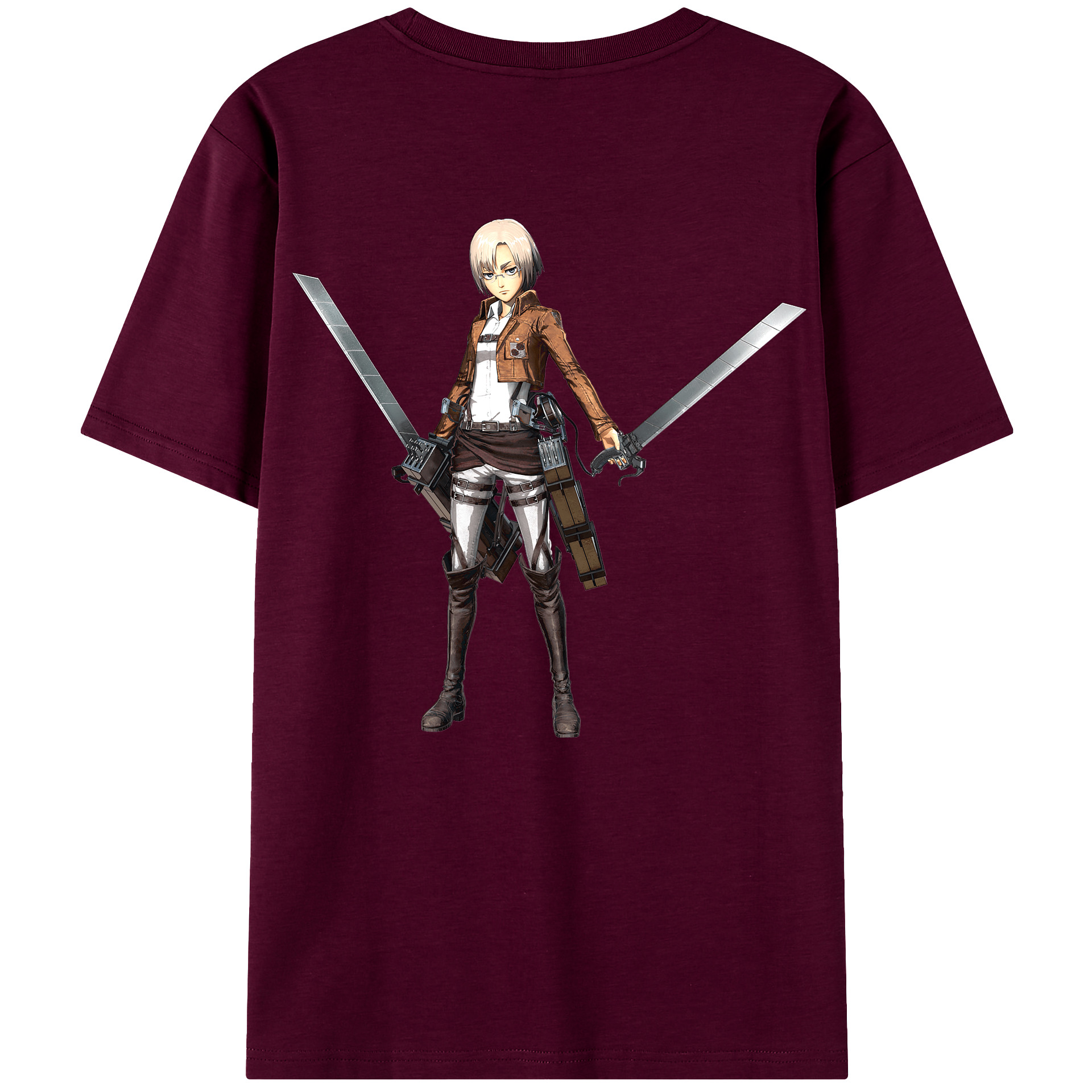 （画像用）  レディース半袖Tシャツ(バックプリント)